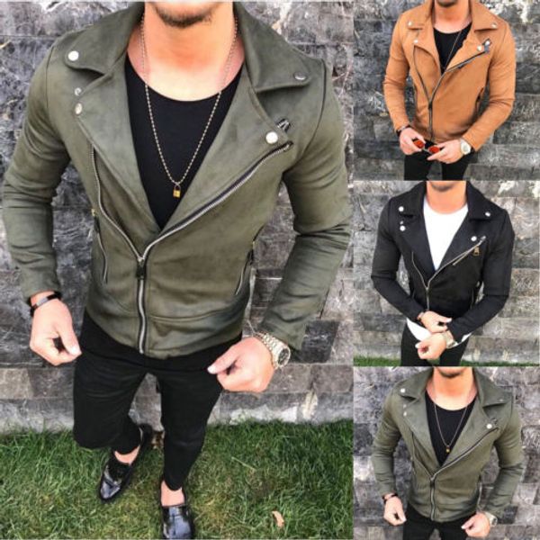 men's faux leather jacket slim biker motorcycle jacket bomber outwear coat male trendy jackets clothing, Black;brown
men's faux leather jacket slim biker motorcycle jacket bomber outwear coat male trendy jackets clothing, Black;brown