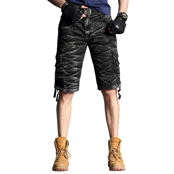 cargo shorts men cool summer cotton casual men short pants brand clothing comfortable soid color cargo shorts, Black
cargo shorts men cool summer cotton casual men short pants brand clothing comfortable soid color cargo shorts, Black