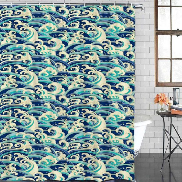 shower curtains modern curtain blue ocean waves spray printed bathroom decor waterproof fabric
shower curtains modern curtain blue ocean waves spray printed bathroom decor waterproof fabric