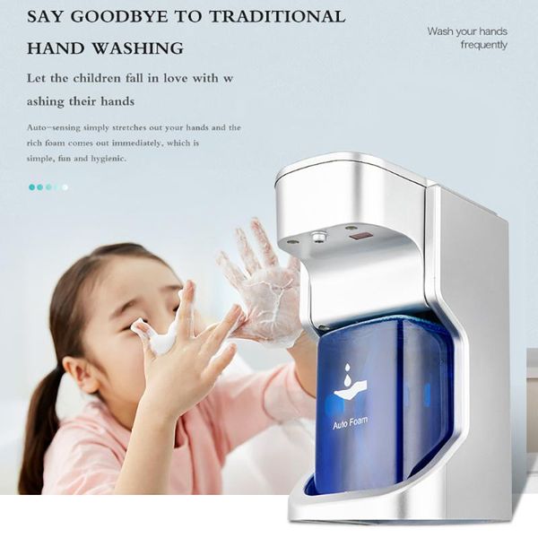 automatic soap dispenser non-contact foaming soap dispenser bathroom kitchen with infrared motion sensor kindergartens new
automatic soap dispenser non-contact foaming soap dispenser bathroom kitchen with infrared motion sensor kindergartens new