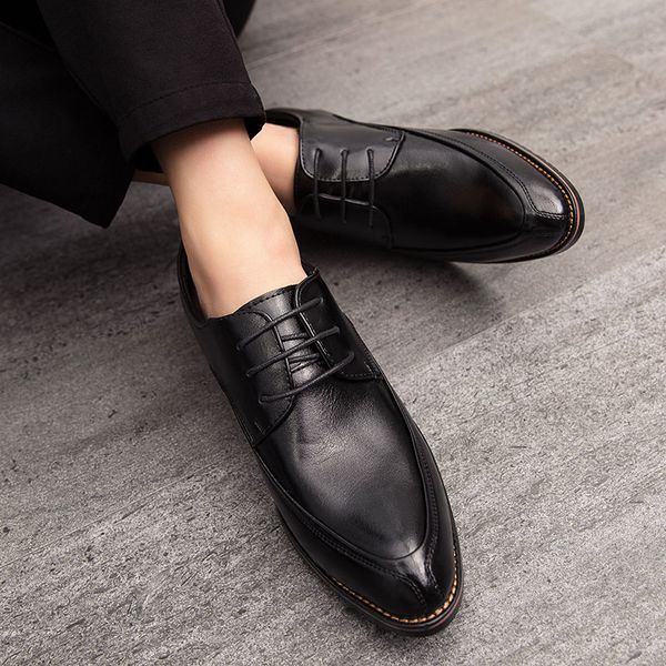 men oxfords leather black shoes outdoor fanshon handmade breathable comfortable formal dress men flats lace-up bullock shoes o4
men oxfords leather black shoes outdoor fanshon handmade breathable comfortable formal dress men flats lace-up bullock shoes o4