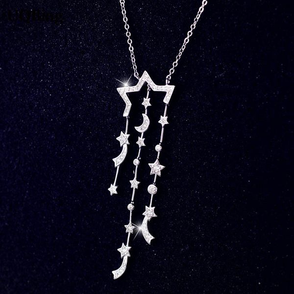 2016 new 925 sterling silver crystal star moon necklaces & pendants pure sterling silver choker necklace jewelry collar colar, Golden;silver
2016 new 925 sterling silver crystal star moon necklaces & pendants pure sterling silver choker necklace jewelry collar colar, Golden;silver