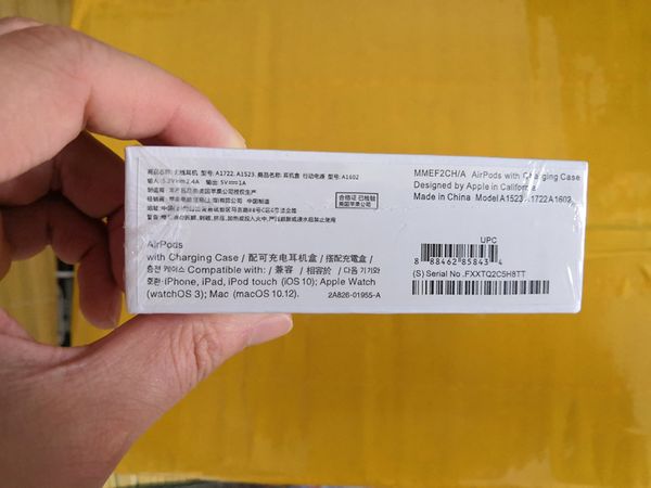 2019 ГОРЯЧИЕ ПРОДАЖИ Не оригинальные воздушные капсулы Не с герметичной упаковкой
2019 ГОРЯЧИЕ ПРОДАЖИ Не оригинальные воздушные капсулы Не с герметичной упаковкой