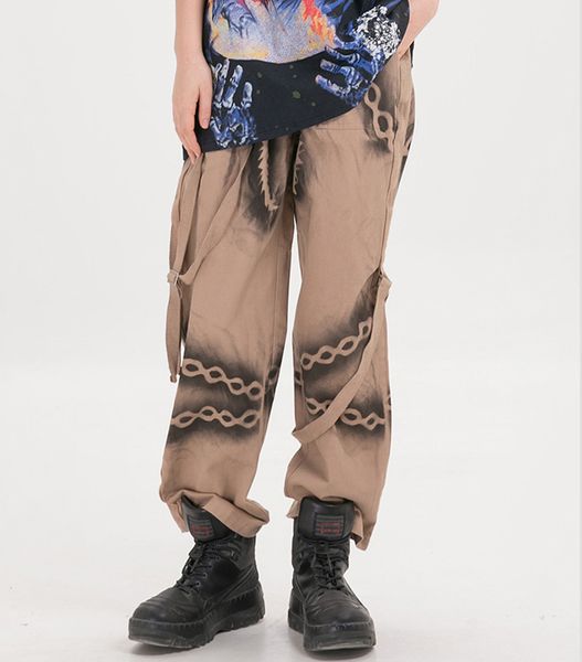hip hip mens 3d chain printed pants fashion designer 2020 spring summer cargo sweatpants streetwear harem pants casual joggers y396, Black
hip hip mens 3d chain printed pants fashion designer 2020 spring summer cargo sweatpants streetwear harem pants casual joggers y396, Black