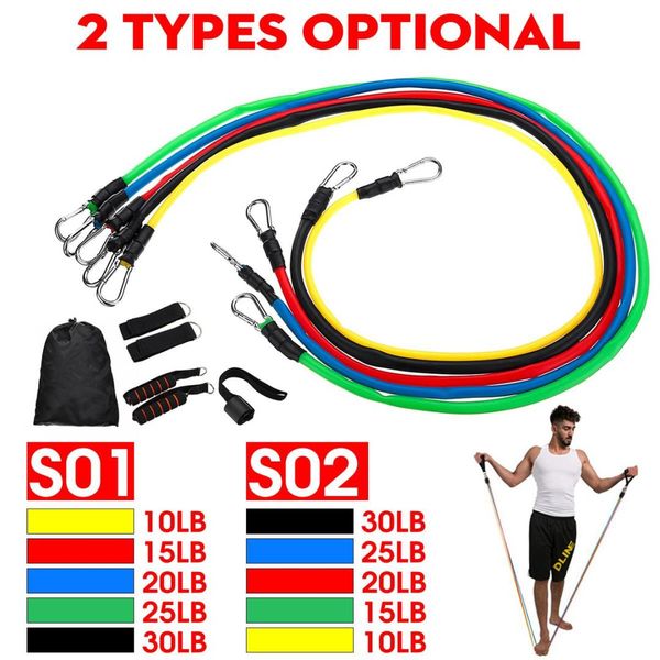 11pcs/set pull rope fitness exercises resistance bands latex tubes pedal excerciser body training workout elastic band
11pcs/set pull rope fitness exercises resistance bands latex tubes pedal excerciser body training workout elastic band