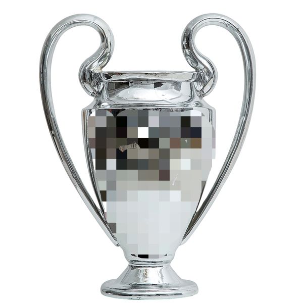 

Лига чемпионов маленький трофей футбольные болельщики для коллекций металл сере