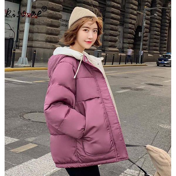 solid hooded casual outdoor down jacket girl loose thermal down coat winter windproof warm cotton clothes thicken female coat, Blue;black
solid hooded casual outdoor down jacket girl loose thermal down coat winter windproof warm cotton clothes thicken female coat, Blue;black