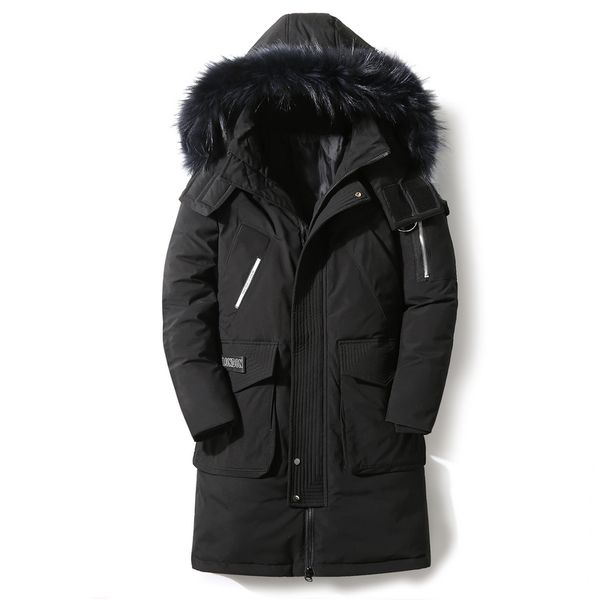 90%down jackets 2019 new winter men's down jacket detachable fur collar male's jackets thick warm outdoor windproof, Black
90%down jackets 2019 new winter men's down jacket detachable fur collar male's jackets thick warm outdoor windproof, Black