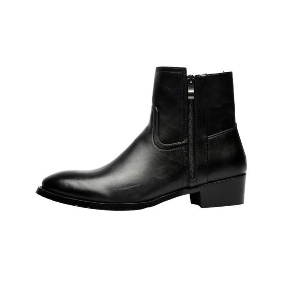 leather genuine cowhide leather boots men high zip british fashion men's fashion style boots black 653
leather genuine cowhide leather boots men high zip british fashion men's fashion style boots black 653