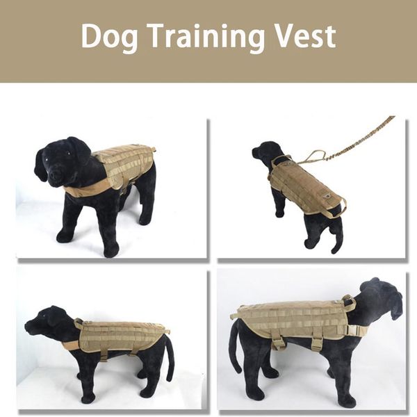 600d nylon molle dog training vest clothes tactical training harness on for hunting walking hiking dog pet, Camo;black
600d nylon molle dog training vest clothes tactical training harness on for hunting walking hiking dog pet, Camo;black