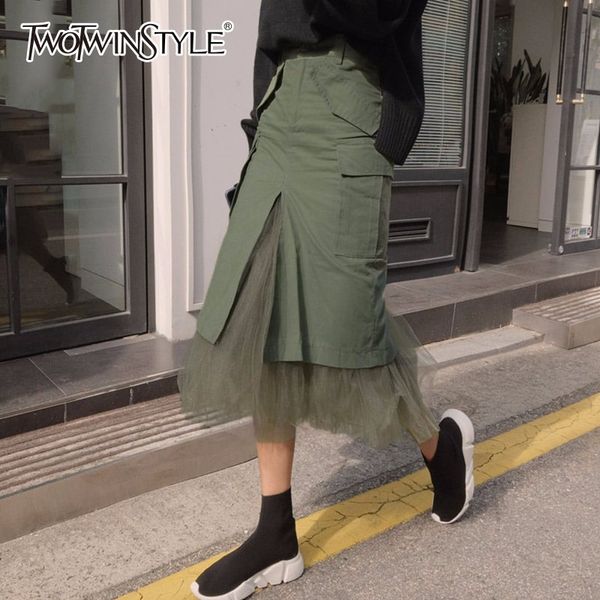 galcaur bodycon юбка женский высокой талией split mesh лоскутная sexy юбки sprring большой размер мода корейский одежды 2020, Black
galcaur bodycon юбка женский высокой талией split mesh лоскутная sexy юбки sprring большой размер мода корейский одежды 2020, Black