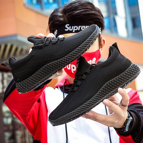 comfortable 2020 new shoes men casual sneakers lightweight man shoes sneakers summer trainers breathable male sports 39-44, Black
comfortable 2020 new shoes men casual sneakers lightweight man shoes sneakers summer trainers breathable male sports 39-44, Black