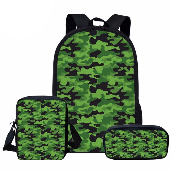noisydesigns green book bags camouflage prints school bag sets for boys girls orthopedic children backpack kids bag 1-6 grade
noisydesigns green book bags camouflage prints school bag sets for boys girls orthopedic children backpack kids bag 1-6 grade