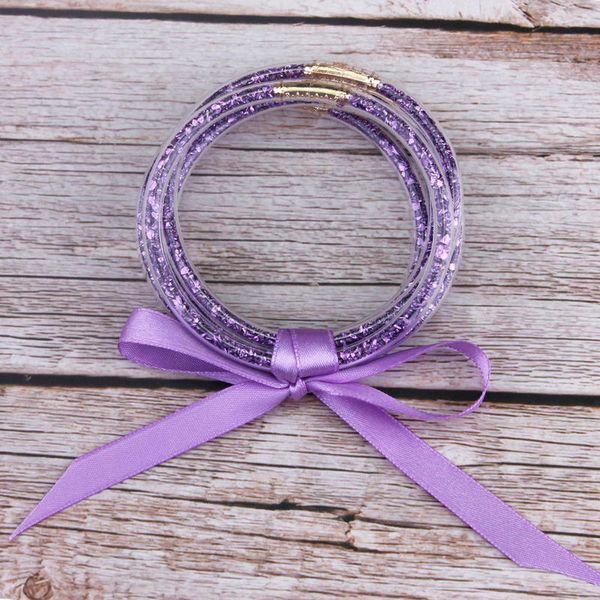 65mm 5pcs/set gold clasp all weather glitter glass beads tube jelly bangle bracelet set women bowknot filled stacked jelly bangles bracelets, Golden;silver
65mm 5pcs/set gold clasp all weather glitter glass beads tube jelly bangle bracelet set women bowknot filled stacked jelly bangles bracelets, Golden;silver
