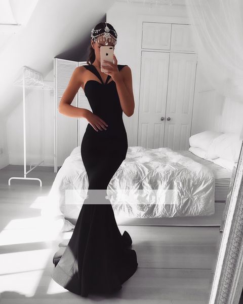 custom simple black mermaid evening dresses sweetheart backless formal gowns prom dress evening wear special occasion robes de soirée, Black;red
custom simple black mermaid evening dresses sweetheart backless formal gowns prom dress evening wear special occasion robes de soirée, Black;red