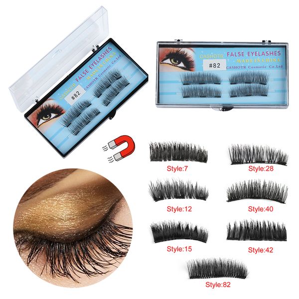 1set full coverage glue-fake eye lashes handmade triple magnetic false eyelashes beauty extension makeup kit tools
1set full coverage glue-fake eye lashes handmade triple magnetic false eyelashes beauty extension makeup kit tools