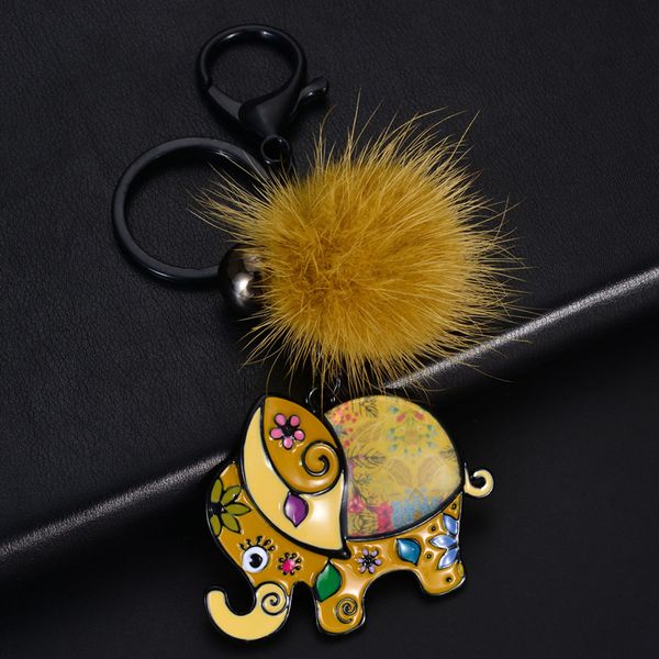 d&rui jewelry 2020 metal animals elephant keychain trendy bags car pendant key chain rings for men and women keyring, Silver
d&rui jewelry 2020 metal animals elephant keychain trendy bags car pendant key chain rings for men and women keyring, Silver