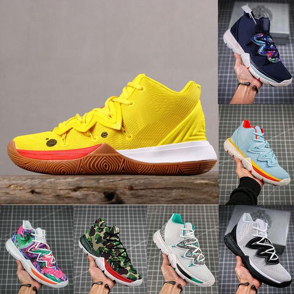 2020 kyrie 5 v ds beige purple patrick embroidered splatters irving 5s patrick squidward sponge bob pharaoh camouflage basketball shoes
2020 kyrie 5 v ds beige purple patrick embroidered splatters irving 5s patrick squidward sponge bob pharaoh camouflage basketball shoes
