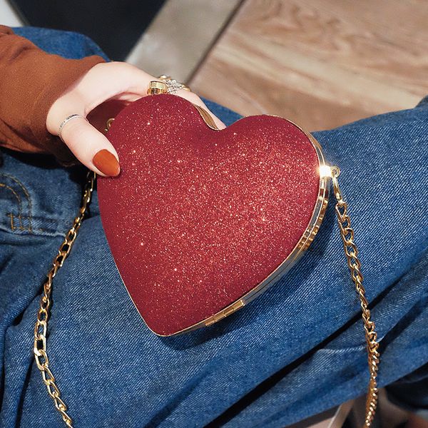 sequined heart-shaped mini tote bag 2019 summer new quality leather women's handbag lock chain shoulder messenger bag
sequined heart-shaped mini tote bag 2019 summer new quality leather women's handbag lock chain shoulder messenger bag