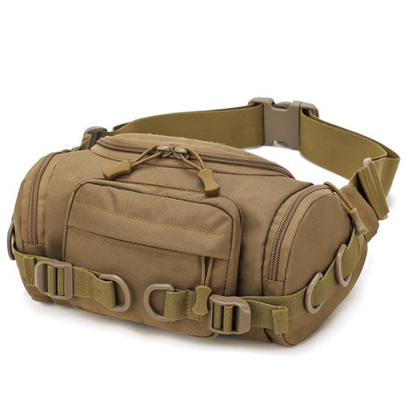 multi-function waist pack wear-resistant canvas bag men chest bags