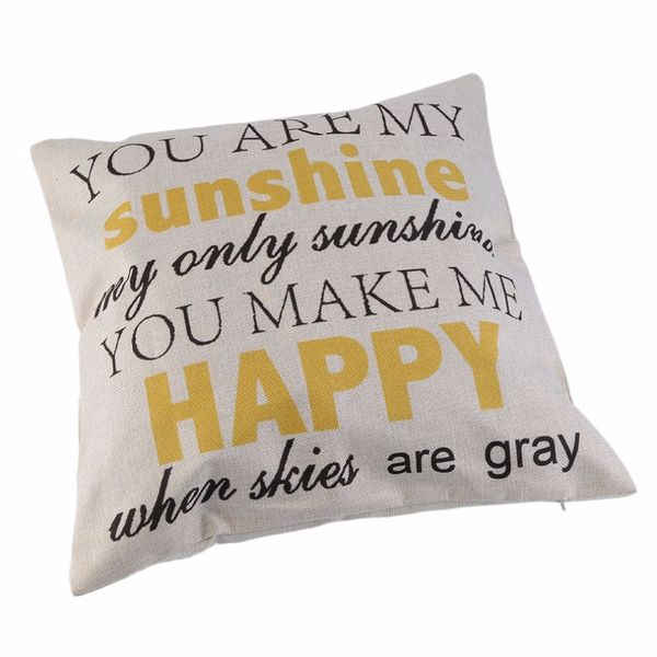 you are my sunshine vintage cotton linen leaning cushion throw pillow covers pillowslip case sofa home decer gift for friend
you are my sunshine vintage cotton linen leaning cushion throw pillow covers pillowslip case sofa home decer gift for friend