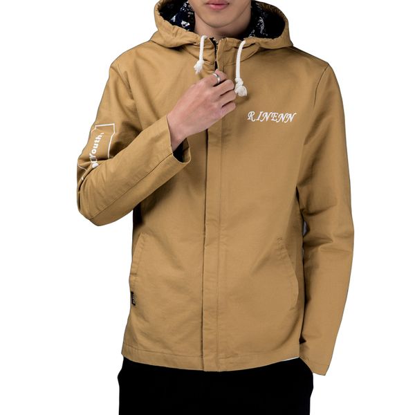 spring autumn men's black cotton windbreaker jackets slim fit new casual hooded jackets male outwear m-4xl 1802-1, Black;brown
spring autumn men's black cotton windbreaker jackets slim fit new casual hooded jackets male outwear m-4xl 1802-1, Black;brown