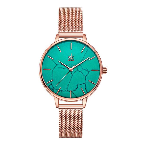 shengke fashion ladies watches leather female quartz watch 001 women thin marble dial casual leather strap wristwatch pin buckle, Slivery;brown
shengke fashion ladies watches leather female quartz watch 001 women thin marble dial casual leather strap wristwatch pin buckle, Slivery;brown