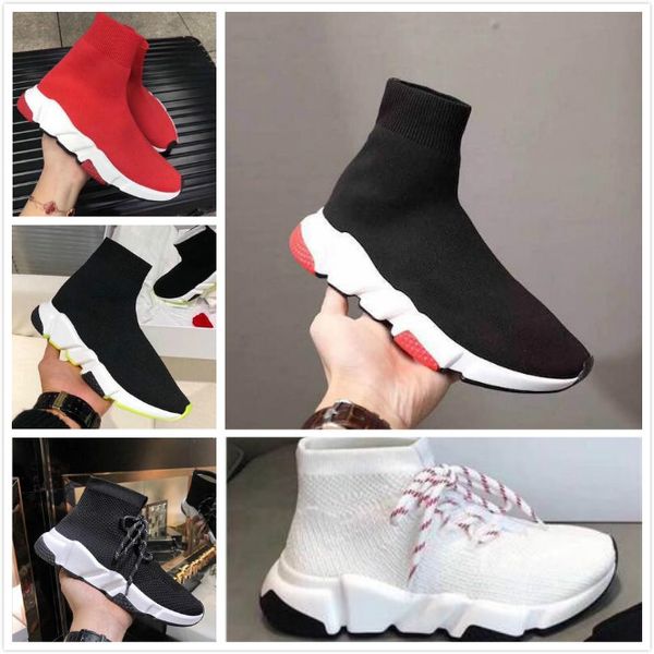 2019 дизайнерская обувь скорость носок кроссовки стрейч сетки высокие верхние сапоги для мужчин женщин черный белый красный блеск Бегун плоские тренеры
2019 дизайнерская обувь скорость носок кроссовки стрейч сетки высокие верхние сапоги для мужчин женщин черный белый красный блеск Бегун плоские тренеры