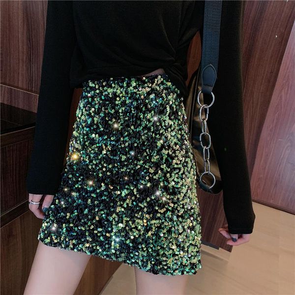 skirts ins glittering disco dancing women sequin skirt party celebrity elegant bling sequined slim mini night club, Black
skirts ins glittering disco dancing women sequin skirt party celebrity elegant bling sequined slim mini night club, Black