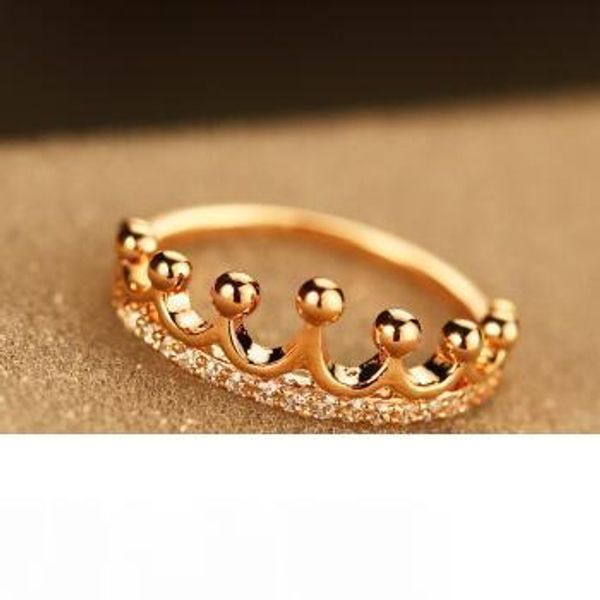 crown ring gold plated figner ring fashion crystal zircon charms rings for women vintage jewelry costume wedding party accessories, Silver
crown ring gold plated figner ring fashion crystal zircon charms rings for women vintage jewelry costume wedding party accessories, Silver