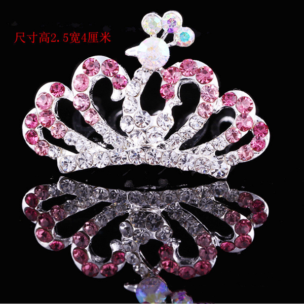 camiru, cute crystal peacock crown insert comb, diamond crown hair comb, children's birthday gift princess hair accessory, Slivery;white
camiru, cute crystal peacock crown insert comb, diamond crown hair comb, children's birthday gift princess hair accessory, Slivery;white
