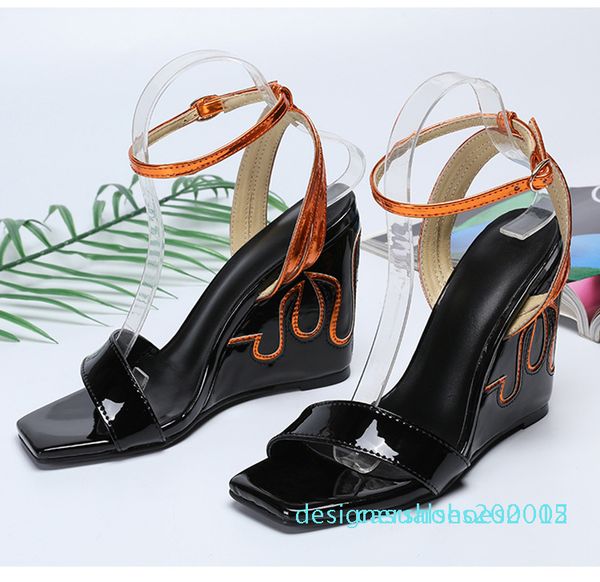 women new single shoe 35-43 european & american casual rivet buckle thin high heel sandals side empty women's wedge shoes red black d05
women new single shoe 35-43 european & american casual rivet buckle thin high heel sandals side empty women's wedge shoes red black d05