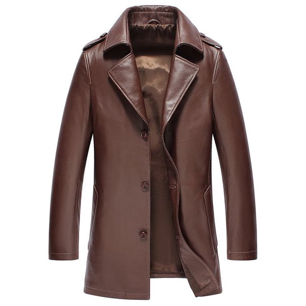 men's leather jacket autumn winter jacket men genuine goatskin coat windbreaker long jackets plus size 5xl chaqueta hombre y1760, Black
men's leather jacket autumn winter jacket men genuine goatskin coat windbreaker long jackets plus size 5xl chaqueta hombre y1760, Black