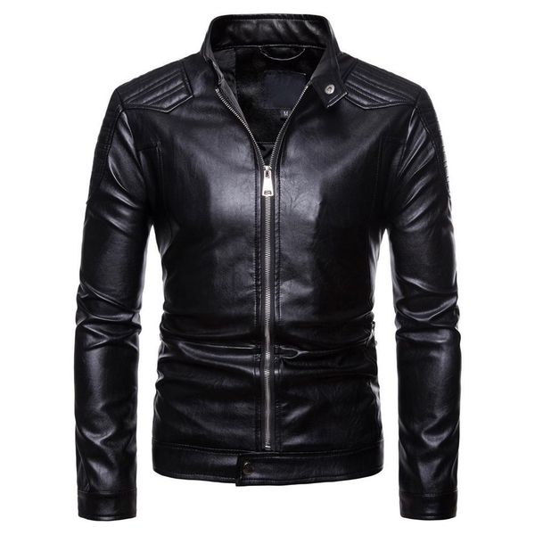 zipper regular motorcycle winter solid leather fashion large jacket stand black men autumn casual size collar coat loose
zipper regular motorcycle winter solid leather fashion large jacket stand black men autumn casual size collar coat loose