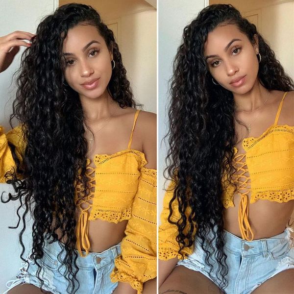 indian virgin hair lace wigs water wave human hair lace front wig with baby hair wet and wavy wig, Black;brown
indian virgin hair lace wigs water wave human hair lace front wig with baby hair wet and wavy wig, Black;brown