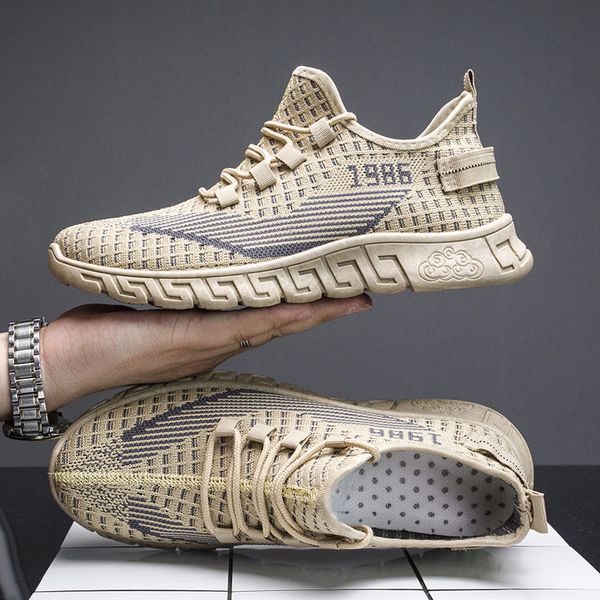men's spring and summer 2020 new men's fashion men's sports shoes fly woven flat shoes mesh running shoes, Black
men's spring and summer 2020 new men's fashion men's sports shoes fly woven flat shoes mesh running shoes, Black