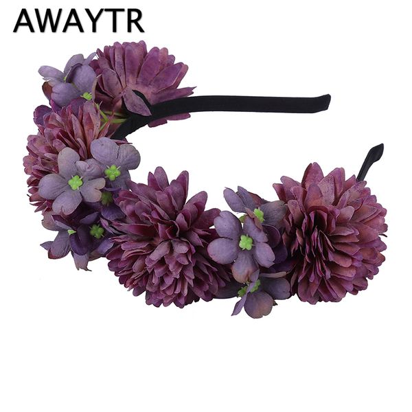 awaytr bride women flower crown hair band wedding floral headband garland girl flower wreath women wedding hair accessories
awaytr bride women flower crown hair band wedding floral headband garland girl flower wreath women wedding hair accessories