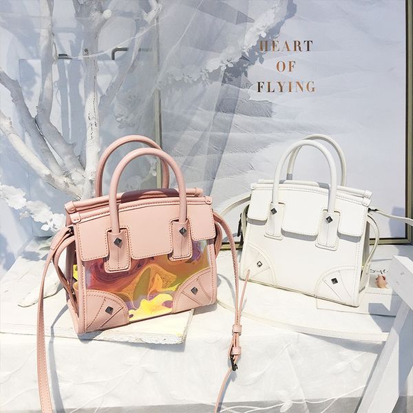 summer small laser transparent portable bag lady satchel shoulder diagonal bag
summer small laser transparent portable bag lady satchel shoulder diagonal bag