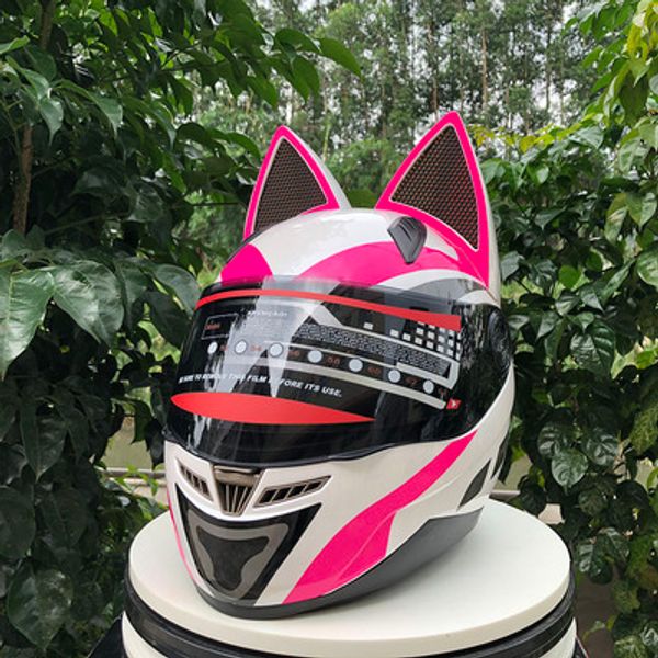 new style cat ears motorcycle helmet men's personality cool full face helmet locomotive anti-fog ladies cat ears fashion
new style cat ears motorcycle helmet men's personality cool full face helmet locomotive anti-fog ladies cat ears fashion