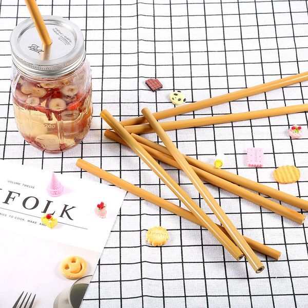 12pcs natural bamboo drinking straws reusable eco-friendly party kitchen + clean brush for drop shipping wholesale
12pcs natural bamboo drinking straws reusable eco-friendly party kitchen + clean brush for drop shipping wholesale