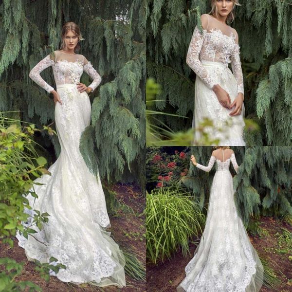 papilio 2020 overskirts свадебные платья кружева аппликация пляжные свадебные платья длинные рукава развертки поезд русалка свадебное платье, White
papilio 2020 overskirts свадебные платья кружева аппликация пляжные свадебные платья длинные рукава развертки поезд русалка свадебное платье, White