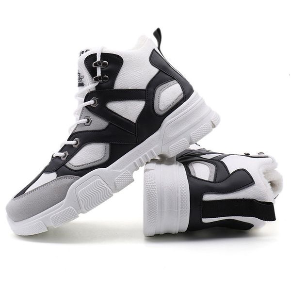 plus size men's winter ankle boots sneakers warm keep lace up snow boots for male warm short plush short shoes, Black
plus size men's winter ankle boots sneakers warm keep lace up snow boots for male warm short plush short shoes, Black