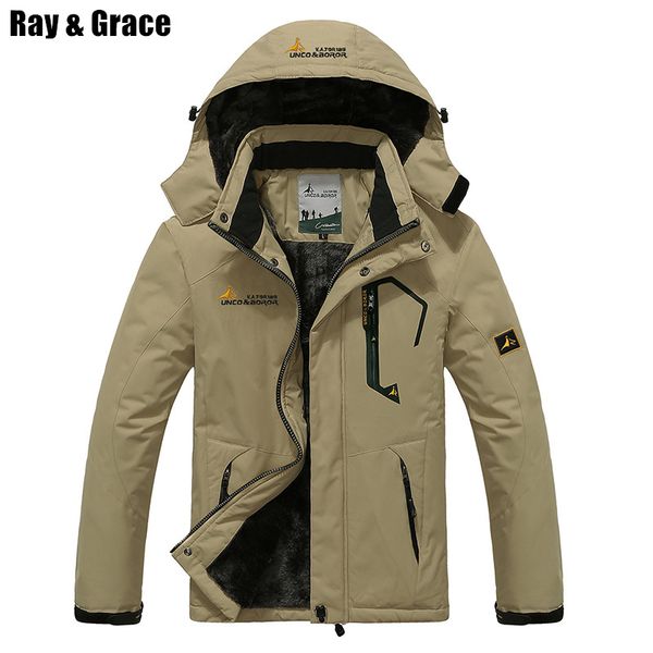 ray grace winter jacket men outdoor thick fleece thermal coat waterproof hiking jacket camping mountain climbing parka plus size, Blue;black
ray grace winter jacket men outdoor thick fleece thermal coat waterproof hiking jacket camping mountain climbing parka plus size, Blue;black