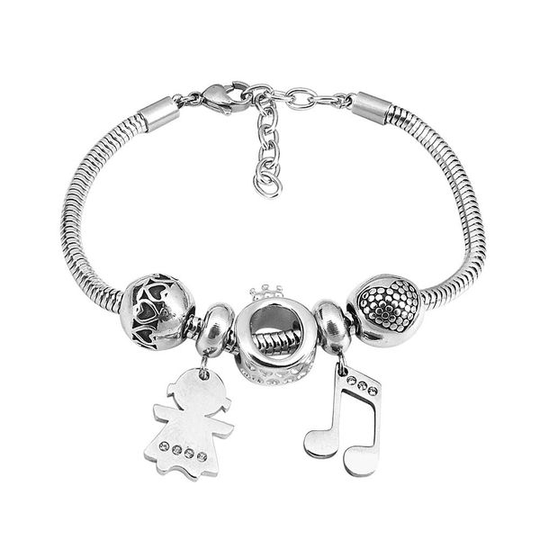 stainless steel bangles music note silver bracelets &bangles charms fashion woman statement jewelry, Black
stainless steel bangles music note silver bracelets &bangles charms fashion woman statement jewelry, Black