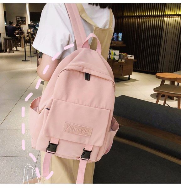 college waterproof nylon women backpack letter female backpack kawaii school bags for girls casual travel backpacks mochila 2019
college waterproof nylon women backpack letter female backpack kawaii school bags for girls casual travel backpacks mochila 2019