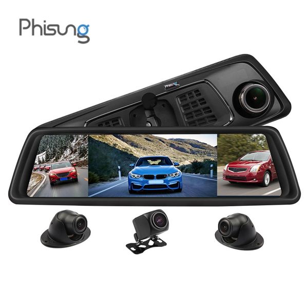 phisung v9 plus four lens car dvr 4g streaming mirror adas 9.88" 1080p mirror camera wifi gps dash cam 2g+32g auto recorder
phisung v9 plus four lens car dvr 4g streaming mirror adas 9.88" 1080p mirror camera wifi gps dash cam 2g+32g auto recorder