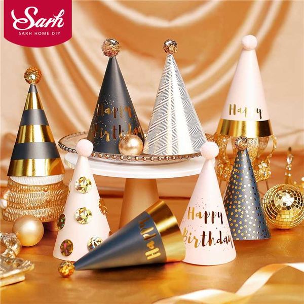 3pcs sequin ball bling pink golden black happy birthday hat for party decorations cute baby shower gifts
3pcs sequin ball bling pink golden black happy birthday hat for party decorations cute baby shower gifts