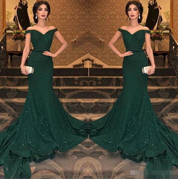 hunter green mermaid evening dresses sparkly sequins elegant off the shoulder cap sleeves 2019 custom made formal prom party gown, Black;red
hunter green mermaid evening dresses sparkly sequins elegant off the shoulder cap sleeves 2019 custom made formal prom party gown, Black;red