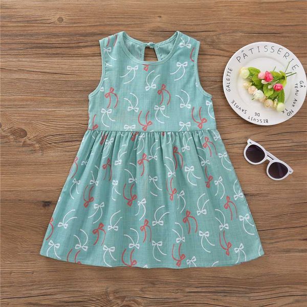 summer girl dress green bow print sleeveless round neck strapless loose a-line skirt at home casual play cute princess dresses, Red;yellow
summer girl dress green bow print sleeveless round neck strapless loose a-line skirt at home casual play cute princess dresses, Red;yellow