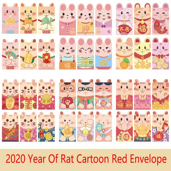 with ears on cartoon 2020 chinese rat new year red envelope paper money red packet 50 packs 300 pcs
with ears on cartoon 2020 chinese rat new year red envelope paper money red packet 50 packs 300 pcs